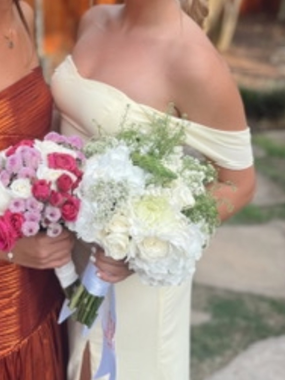 Yellow prom dress